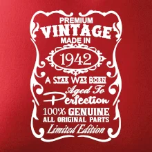 Vintage Etiketa - 1942