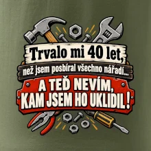 Trvalo mi 40 let, než jsem posbíral všechno nářadí