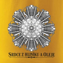 Srdce z hliníku a oleje