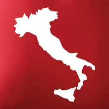 Itálie obrys