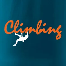 Climbing psací text