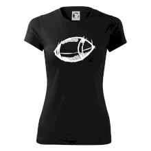 Americký fotbal míč skica