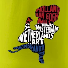 Mapy - názvy měst - Nizozemí