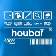 Čárový kód - Houbař