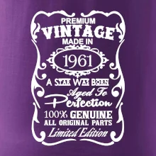 Vintage Etiketa - 1961