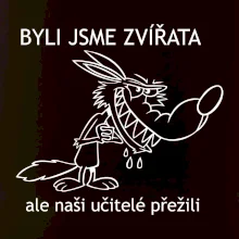 Školní triko - Zvířata