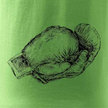 Rukavice kreslené na šířku