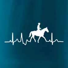EKG kůň přeskok