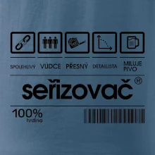 Čárový kód - seřizovač