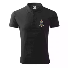 Folklor na prsu vánoční stromek