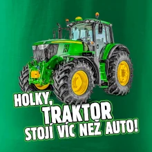 Holky, traktor stojí víc než auto