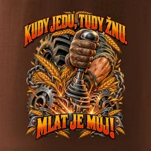 Kudy jedu tudy žnu řadicí páka traktoru