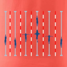 Plavecký bazén žralok