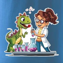 Chemik a dinosaurus - Holka