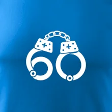 Narozeninové tričko pro policajta - pouta 60