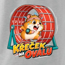 Běžecký křeček na oválu