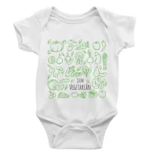 Jsem vegetarián - zelenina ve čtverci