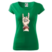 Rocková ruka s náramkem