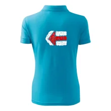 Párová turistická značka  červená