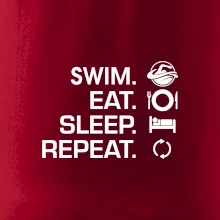Eat sleep swim