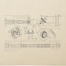 Technické výkresy - vrtáky