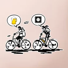 Cyklistika na co myslím