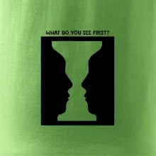 What do you see first? Pohár - Obličeje