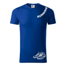 Running nápis šikmo