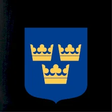 Švédský znak tři korunky velký