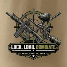 Taktická výzva lock load dominate airsoft