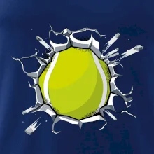 Tenisový míč v triku