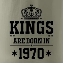 Kings are born in 1970