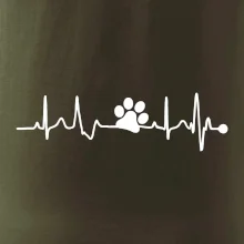 Ekg psí tlapka Ekg psí tlapka