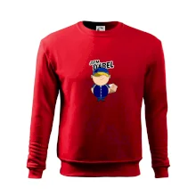 Jsem ďábel doručovatel modro žlutý