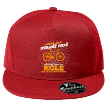 Starší muž - cyklista silniční kolo