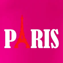 Paris nápis Eiffelova věž