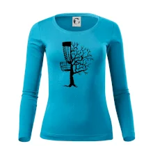 Disc golf pozor strom