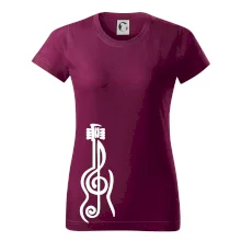 Houslový klíč kytara