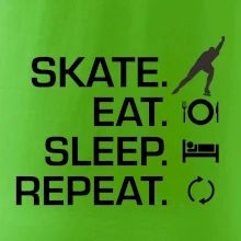 Eat sleep skate - lední bruslení