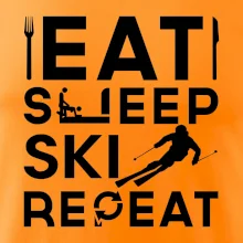 Eat sleep ski repeat