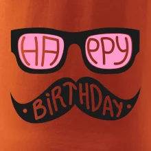 Mustache narozeniny - brýle