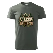 V lese jsem doma myslivecký lesní znak