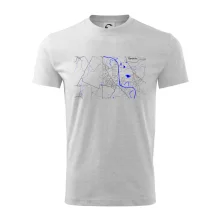 Neratovice - Mapa s vodními toky