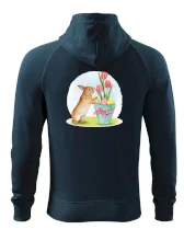 Velikonoční zajíček tulipány
