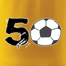 Fotbal kulaté narozeniny 50