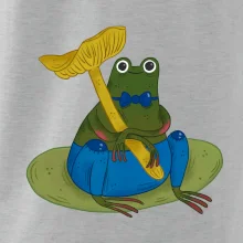 Žába s houbou  (studio-arte.cz)