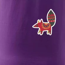 Folklor na prsu liška