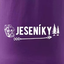 Jeseníky nápis