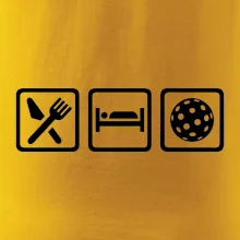 Eat sleep florbal v řadě