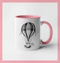 Horkovzdušný balón  kreslený